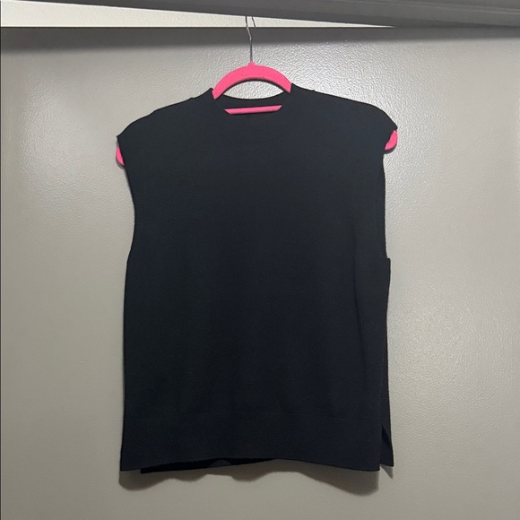 Quince Mongolian Cashmere Mock Neck Sweater Vest - Picture 4 of 6